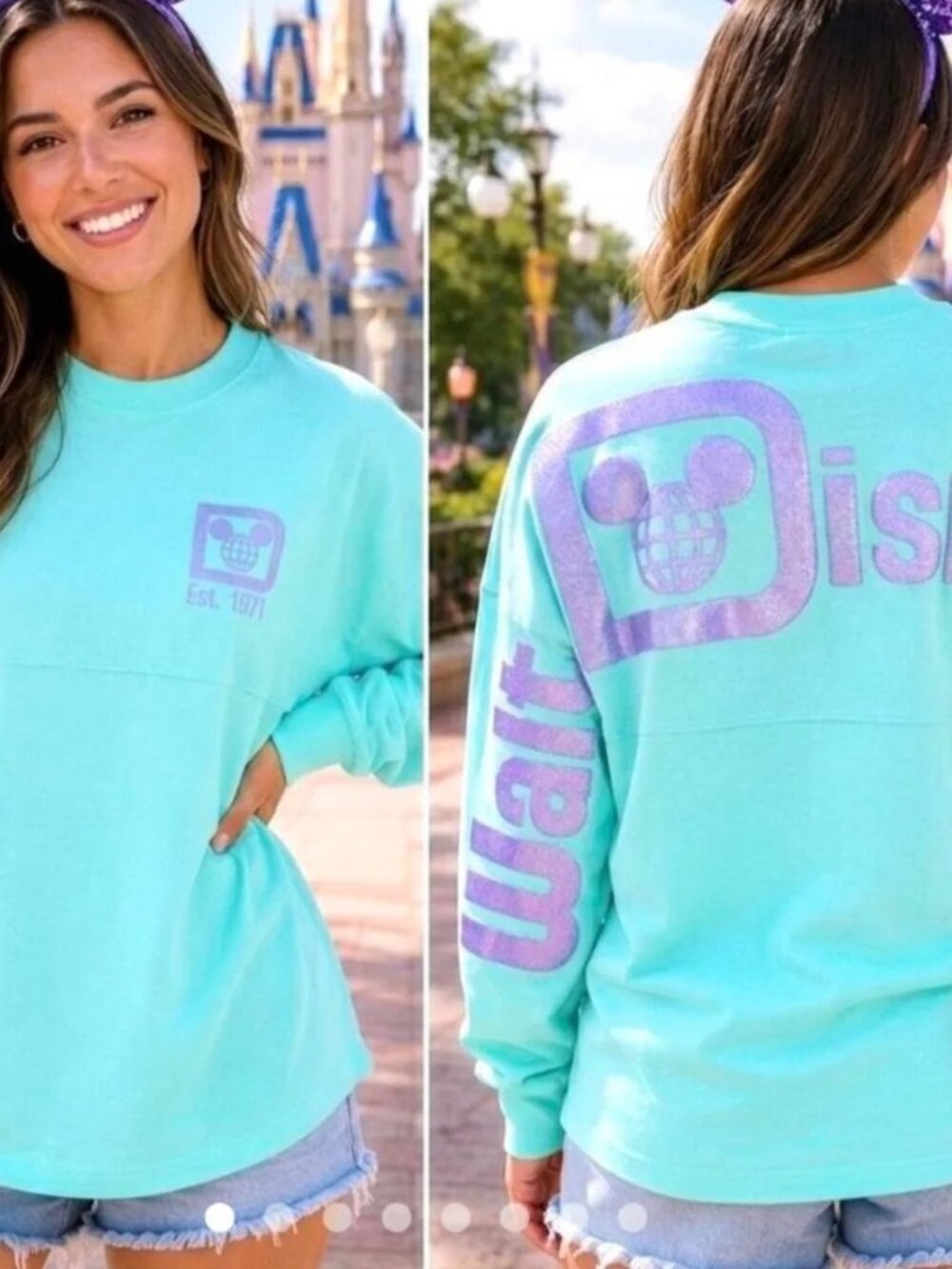 Walt Disney World Cotton Spirit Jersey ** Size Small